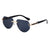 Classic Style Streetwear Commute Solid Color Pc Shield Frameless Women's Sunglasses