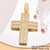 Classic Style Streetwear Cross Copper Plating Inlay Zircon 18k Gold Plated Charms