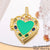 Classic Style Streetwear Geometric Moon Heart Shape 18k Gold Plated Zircon Copper Wholesale Charms