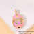 Classic Style Streetwear Geometric Moon Heart Shape 18k Gold Plated Zircon Copper Wholesale Charms