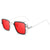 Classic Style Streetwear Square Ac Square Full Frame Men's Sunglasses