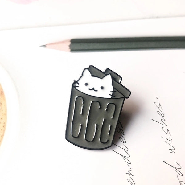 Classical Cat Alloy Plating Alloy Brooches 1 Piece