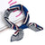 Cloth Korea  Scarf  (1 Cartoon Navy) Nhmn0009-1-cartoon-navy