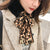 Cloth Korea  Scarf  (1 Dark Apricot + Coffee Leopard) Nhmn0343-1-dark-apricot-coffee-leopard