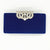 Clutch Bag Rhinestone Crown Dinner Bag Flannel Evening Bag