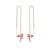 Color Bird Ear Lines Long Bird  Cute Animal Earrings