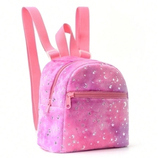 Color Block Casual Daily Kids Backpack