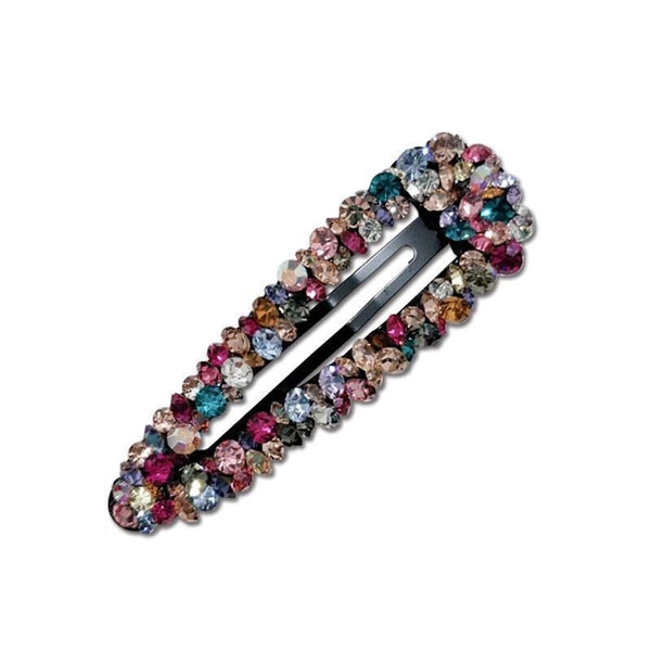 Color Rhinestone Hairpin Super Flash Hollow BB Hairpin Side Hairpin Colored Diamond Bangs Hairpin Headdress Broken Hairpin Top Clip