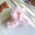 Colorful Large Plush Rectangular Hair Clip Female Back Head Updo Clip Gentle Temperament Shark Clip Hairpin Headdress