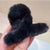 Colorful Large Plush Rectangular Hair Clip Female Back Head Updo Clip Gentle Temperament Shark Clip Hairpin Headdress