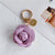 Commute Flower Pu Leather Women's Bag Pendant Keychain