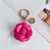 Commute Flower Pu Leather Women's Bag Pendant Keychain