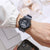 Commute Round Buckle Electronic Men's Watches