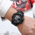 Commute Round Buckle Electronic Men's Watches