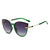 Commute Solid Color Pc Cat Eye Full Frame Women's Sunglasses