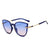 Commute Solid Color Pc Cat Eye Full Frame Women's Sunglasses