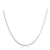 Commute Solid Color Sterling Silver Polishing Necklace