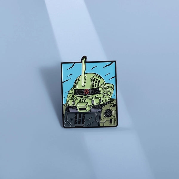 Cool Style IG Style Pin Mecha Zinc Alloy Stoving Varnish Plating Unisex Brooches