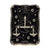 Cool Style Pin Card Alloy Stoving Varnish Unisex Brooches