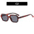 Cool Style Solid Color Ac Square Full Frame Women's Sunglasses