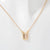 Copper Casual Simple Style Commute Oval Plating Inlay Zircon Pendant Necklace