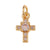 Copper Cross Star Pendant