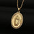 Copper Micro-inlaid Colored Zircon Virgin Mary Pendant Necklace