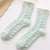 Coral Velvet Socks Women's Autumn And Winter Velvet Thickened Towel Floor Socks Mid-tube Moon Socks Long-tube Sleep Socks Warm