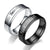 Couple Crown  Hot New Bevel Stainless Steel Rings Tp190418118109