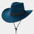 Cowboy Fedora Hat Big Brim Cowboy Hat Suede Outdoor Sun Hat Men's Riding Hat