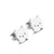 Creative Cute Cat Stainless Steel Stud Earrings Wholesale