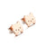 Creative Cute Cat Stainless Steel Stud Earrings Wholesale