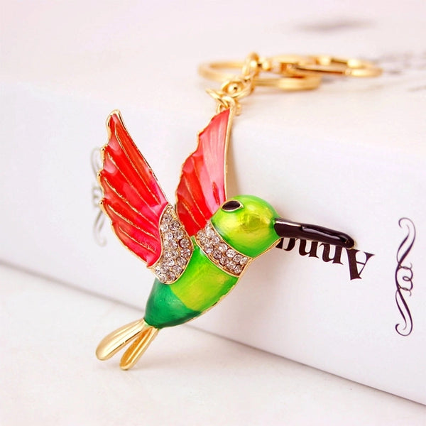 Creative Cute Keychain Bird Key Chain Animal Metal Pendant