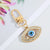 Creative Devil's Eye Keychain Blue Eyes Key Ring Handbag Pendant Oil Dripping Eyes Door Latch Cross-border Sold Jewelry