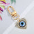 Creative Devil's Eye Keychain Blue Eyes Key Ring Handbag Pendant Oil Dripping Eyes Door Latch Cross-border Sold Jewelry