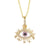 Creative Fashion Shiny Full Zircon Necklace Nhas130643