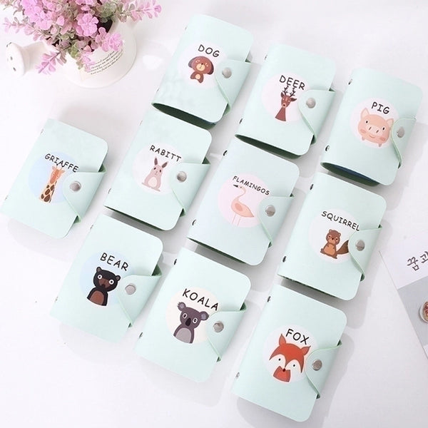 Creative Pu Leather Animal Multi-card Holder Wholesale