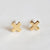 Cross Stainless Steel No Inlaid Earrings