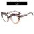 Cross-border European And American Irregular Plain Glasses 2023 New Anti-blue Light Cat Eye Glasses Frame Trendy Women's Ins Glasses Frame