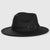 Cross-border Exclusively Retro Woolen Hats For  Belt Accessories Felt Hat Simple Big Brim Jazz Hat