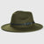 Cross-border Exclusively Retro Woolen Hats For  Belt Accessories Felt Hat Simple Big Brim Jazz Hat