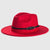 Cross-border Exclusively Retro Woolen Hats For  Belt Accessories Felt Hat Simple Big Brim Jazz Hat