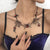 Cross-border Fashion Exaggerated Necklace Halloween Spider Ghost Design Sense Necklace Gothic Party Creative Necklace