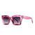 Cross-border Modern Square Sunglasses Model Square Sunglasses