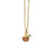 Cross-border Wholesale Inlaid Zircon Strawberry Fruit Necklace Women's Autumn Design Pendant Gold-plated Collarbone Necklace New