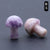 Crystal Agate Semi-precious Stones 2cm Mini Mushroom Decoration Landscaping Diy Accessories Wholesale