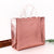 Currency Rose Gold Laser Bag Spot Hot Press Color Printing Laser Aluminum Film Clothing Shopping Non-woven Bag