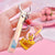 Cute Acrylic Quicksand Puppy Keychain Wholesale