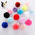 Cute  Alloy Plush Printing Bag Pendant Keychain