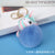 Cute  Alloy Plush Printing Bag Pendant Keychain